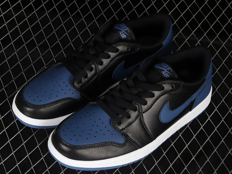 All categories Air Jordan Jordan series basketball shoes Air Jordan 1 Low Z version Air Jordan 1 Low OG "Mystic Navy" AJ1 Joe 1 Fujiwara Hiroshi black and blue low-top basketball shoes CZ0790-041